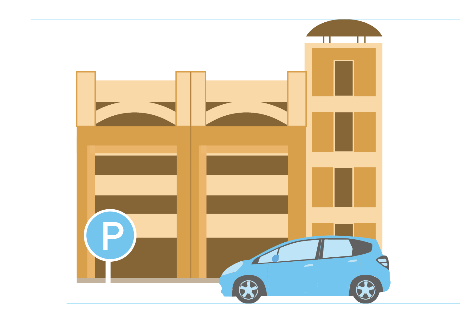 Parking Illustration 